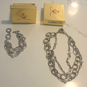 Bellissimo Necklace and Braclet Set Premier Designs retired